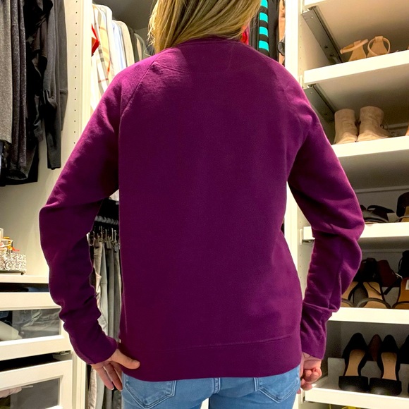 CHAMPION Crewneck sweatshirt purple size M - Picture 6 of 6